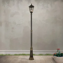 Lygtepæl Fabio med én lyskilde, 249 cm