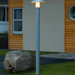 Lygtepæl Heimdal, højde 200 cm, grå