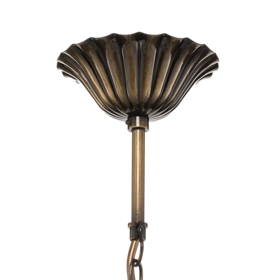 Lysekrone Castle lys patineret 8 lyskilder