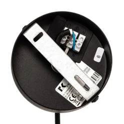 Lysekrone Chicago, linnedskærme med 5 lyskilder