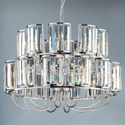 Lysekrone Gstaad med K9-krystaller