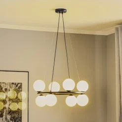 Lysekrone Krone, 8 lyskilder