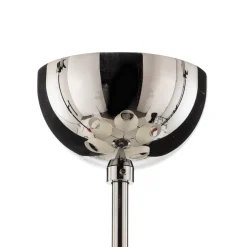 Lysekrone London krom/creme, 5 lyskilder