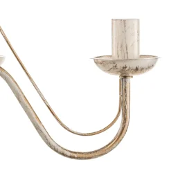 Lysekrone Malbo med 5 lyskilder i hvid