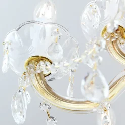 Lysekrone Marie Claire krystalglas 9 lyskilder