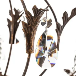 Lysekrone Teresa med krystaller, 5 lyskilder