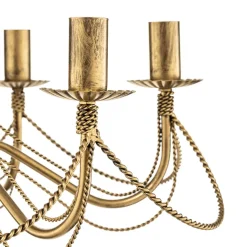 Lysekrone Tori 6, 6 lyskilder, guld