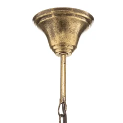 Lysekrone Tori 6, 6 lyskilder, guld