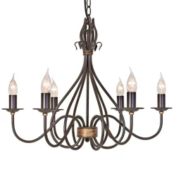 Lysekronen Windermere med 6 lyskilder