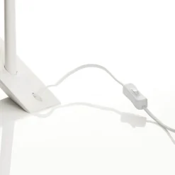 Lysestage Arrow, flad, 7-flamme, hvid