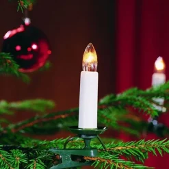 Lyskæde til træ, med 25 lys, 13,6 m, delbart stik