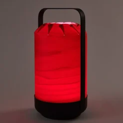 LZF Mini Chou LED-bordlampe, batteri, rød