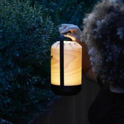 LZF Mini Chou LED-bordlampe, batteri, bøg