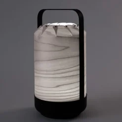 LZF Mini Chou LED-bordlampe, batteri, grå