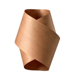 LZF Orbit væglampe, kirsebærtræ natur