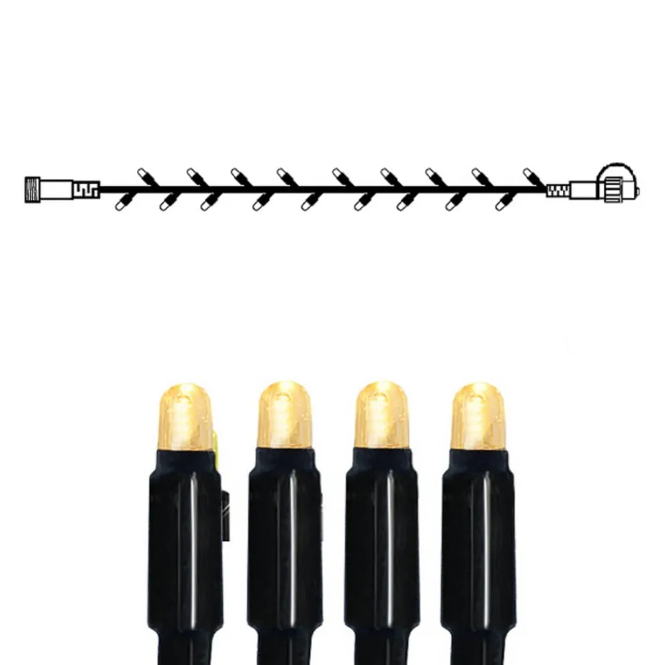 10m LED-lyskæde udvidelse system 24, 2.400K