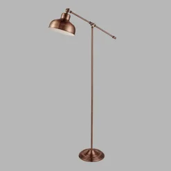 Macbeth gulvlampe, metal, kobber