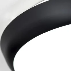 Maggy LED-loftlampe, Ø 25 cm, hvid, CCT, IP65, dekorative ringe