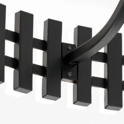 Mansion LED-loftslampe, sort og hvid Ø 63 cm