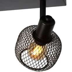 Maren loftspot, 2 lyskilder, sort