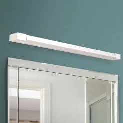 Marilyn LED-spejllampe, hvid, drejbar 90 cm