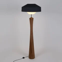 MARKET SET Mokuzaï gulvlampe, højde 170cm suna-grå