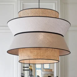 MARKET SET Singapour XXL hængelampe nude