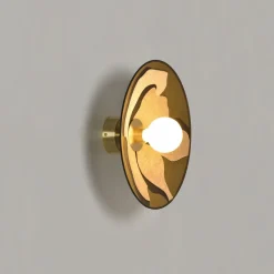 MARKET SET Sonia Laudet væglampe Ø 40 cm khaki