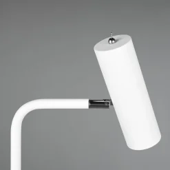 Marley gulvlampe, hvid, højde 151 cm, metal