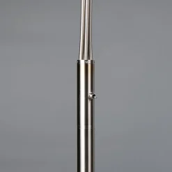 Marley gulvlampe, nikkel, højde 200 cm, 5 lyskilder, metal