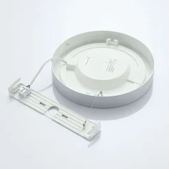 Marlo LED-loftlampe sølv 3000K rund 25,2cm