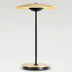 MARSET LED-bordlampe Ginger, aluminium, messing, dæmpbar.