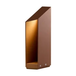 MARSET LED-sokkellampe Domus Højde 37 cm rustfarvet aluminium