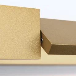 Marylin væglampe til badeværelset, længde 60 cm, guld, aluminium