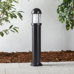 Mason pulverlakeret gadelampe, sort