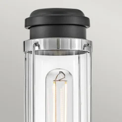 Masthead væglampe til badeværelset, krom, 1 lyskilde, højde 35 cm, IP44