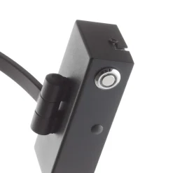 Matisse LED-væglampe, bredde 45 cm, sort