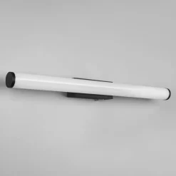 Mattimo LED-væglampe, bredde 60 cm, sort, afbryder