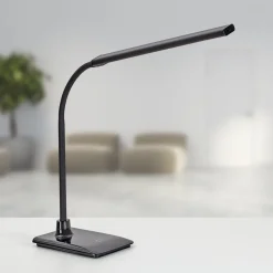 MAULpirro LED-bordlampe, sort, 37 cm, dæmpbar