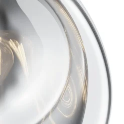 Maytoni Mabell væglampe af glas, krom