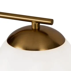 Maytoni Marble væglampe med glasskærm