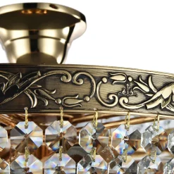 Maytoni Palace lysekrone med krystalskærm