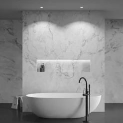 Maytoni Zoom LED-indbygningslampe 930 IP65 rund triac, hvid