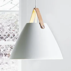 Med læderophæng - LED-pendellampe Strap 36