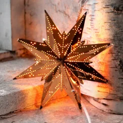 Messingstjernen Mini, otte takker