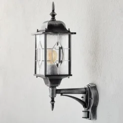 Milano udendørs væglampe med bevægelsessensor