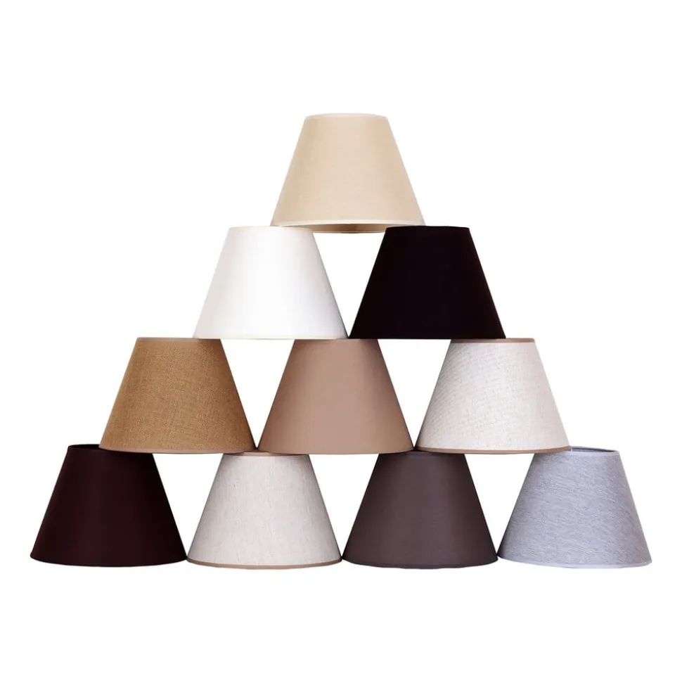 Mini Romance lampeskærm til gulvlampe, lysebrun