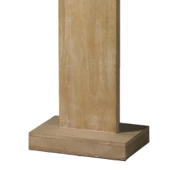 Miriel gulvlampe, højde 170 cm, tekstil, træ