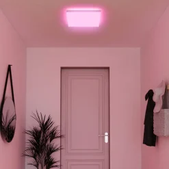 Müller Licht farvet LED-panel Loris, 45x45cm