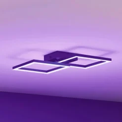 Müller Licht tint LED-loftlampe Cano, RGB, CCT, sort